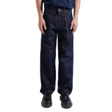 Lee Cooper Straight Fit Long Pants Carpenter Rinse Blue Medium Raw