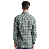 Lee Cooper Long Shirt Flannel Aldred Light Green