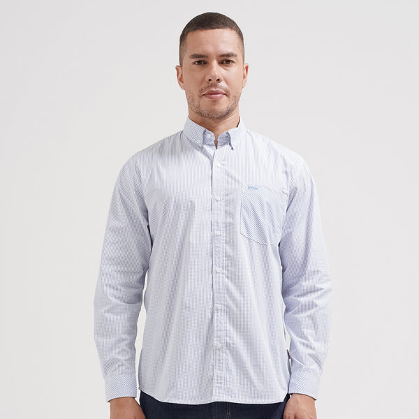 Lee Cooper Long Shirt Kenny Black White