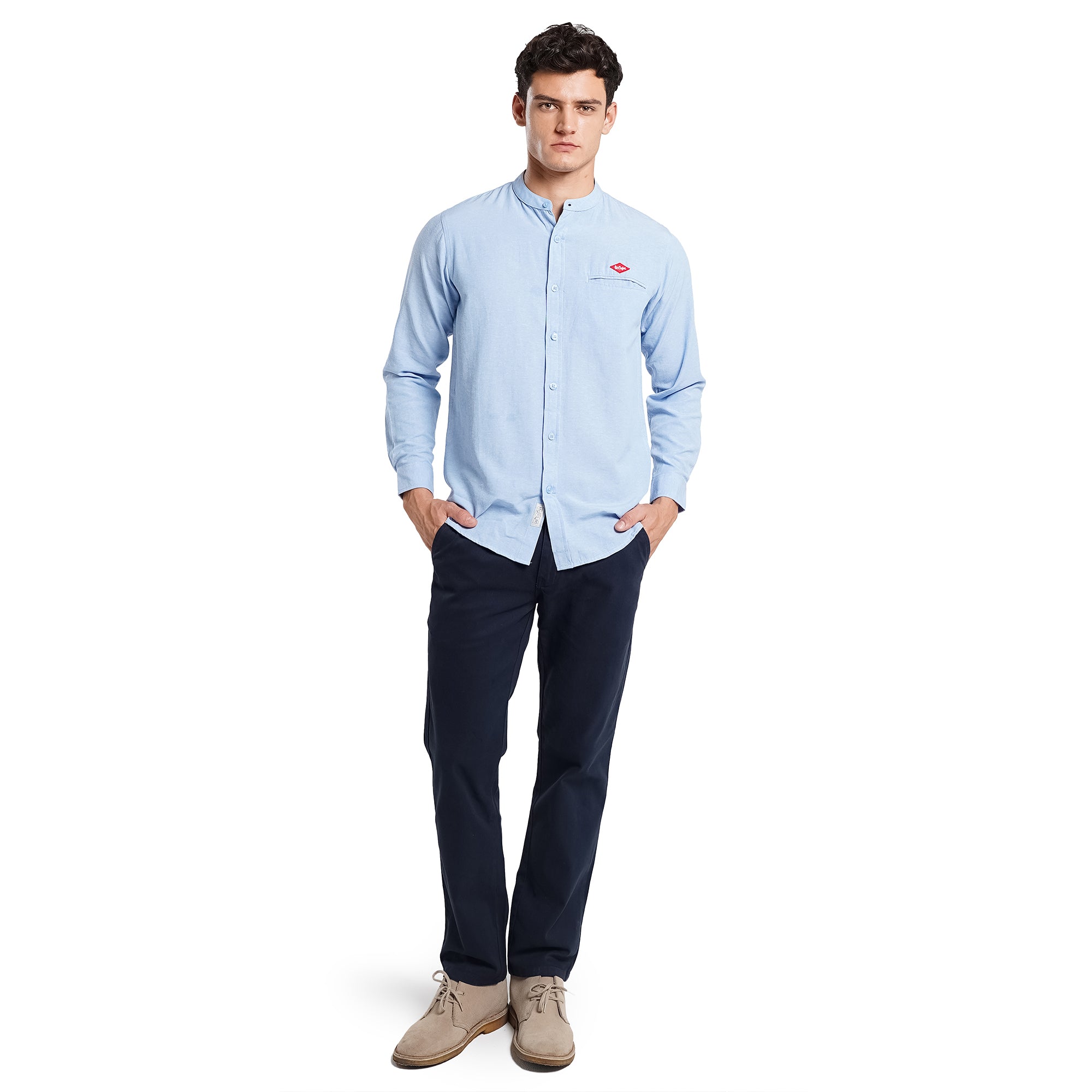 Lee Cooper Long Shirt Koko Leighton Light Blue