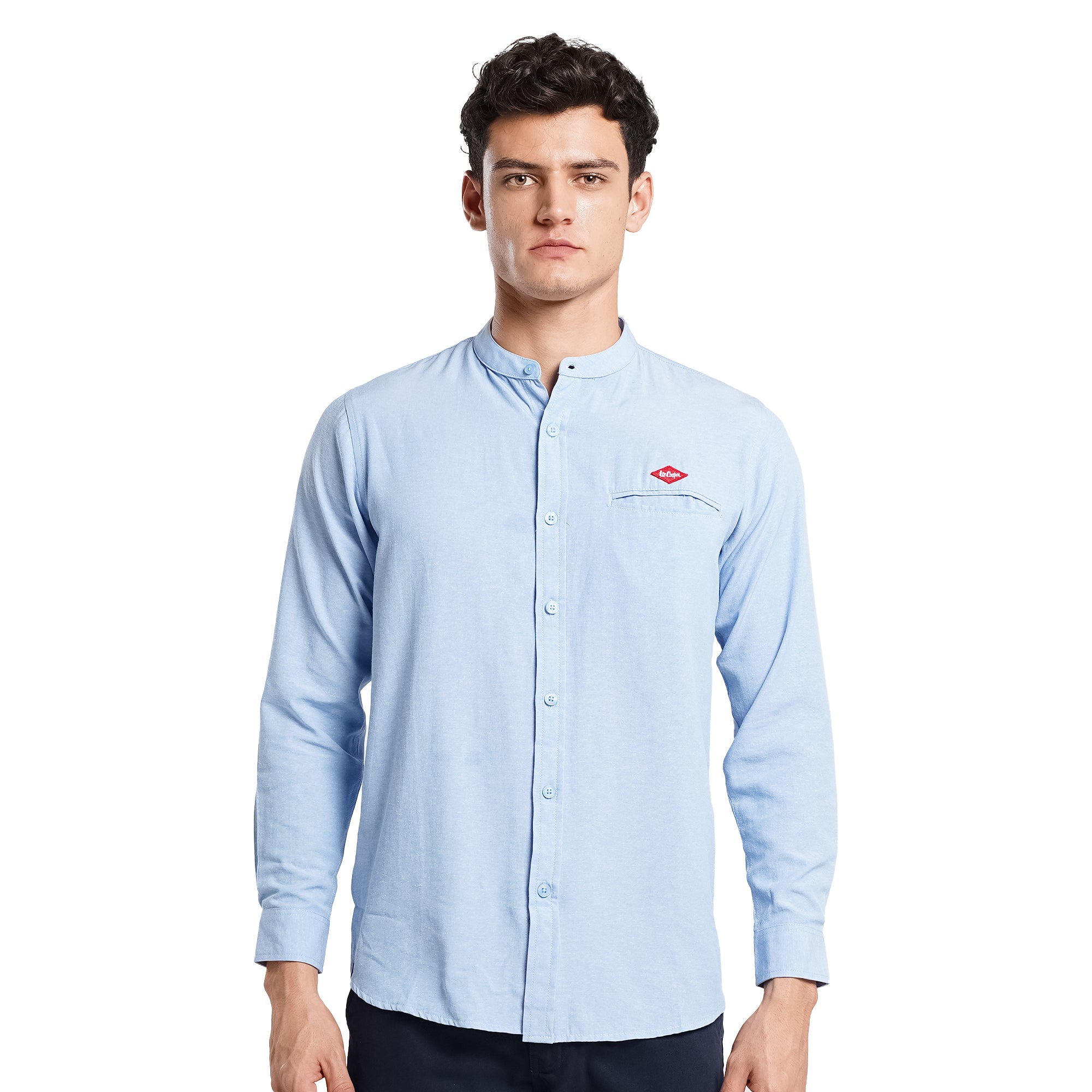 Lee Cooper Long Shirt Koko Leighton Light Blue