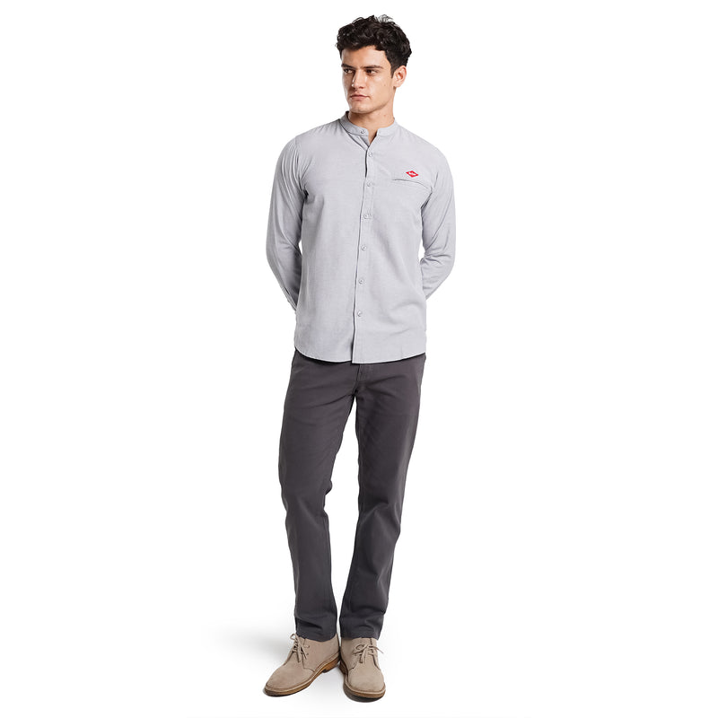 Lee Cooper Long Shirt Leighton Light Grey