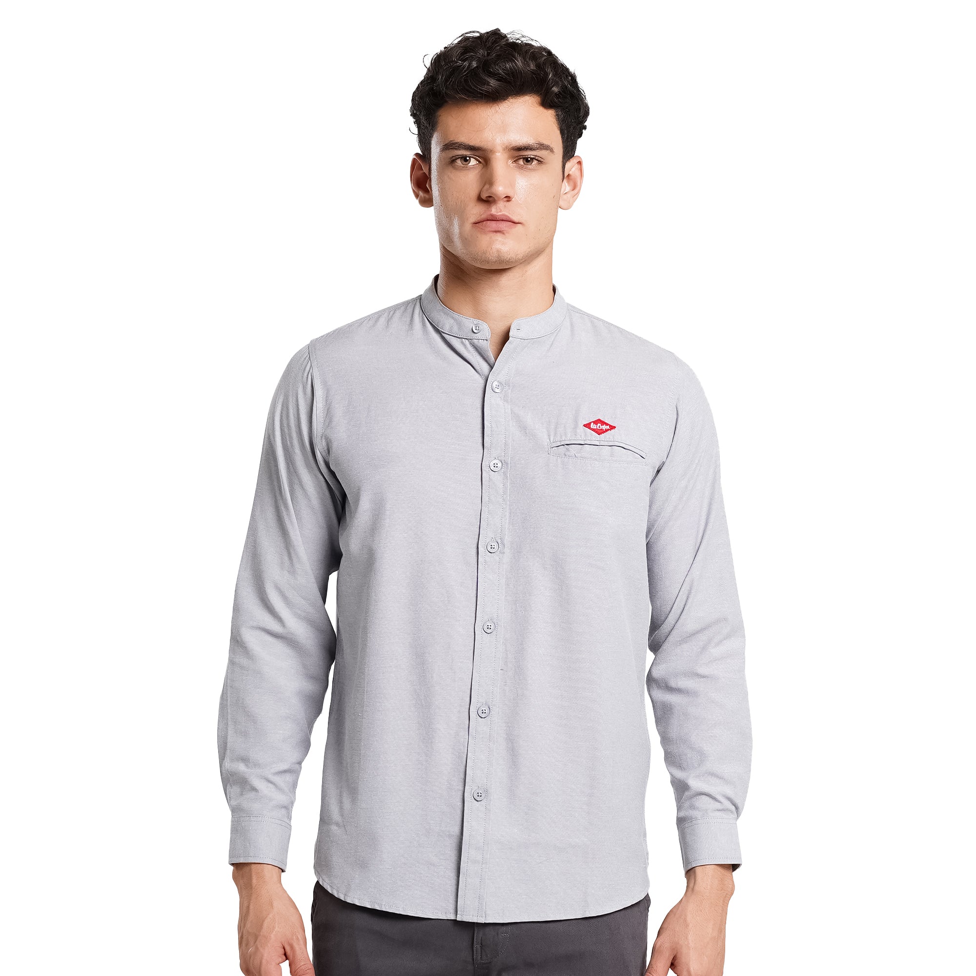 Lee Cooper Long Shirt Koko Leighton Light Grey