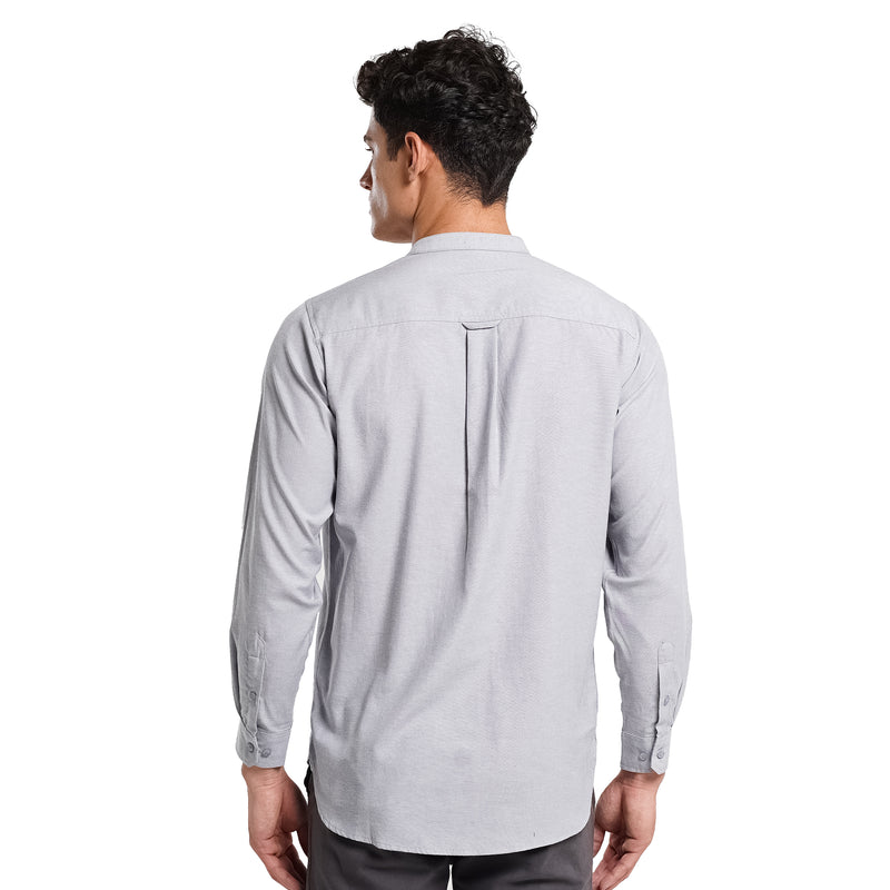 Lee Cooper Long Shirt Leighton Light Grey