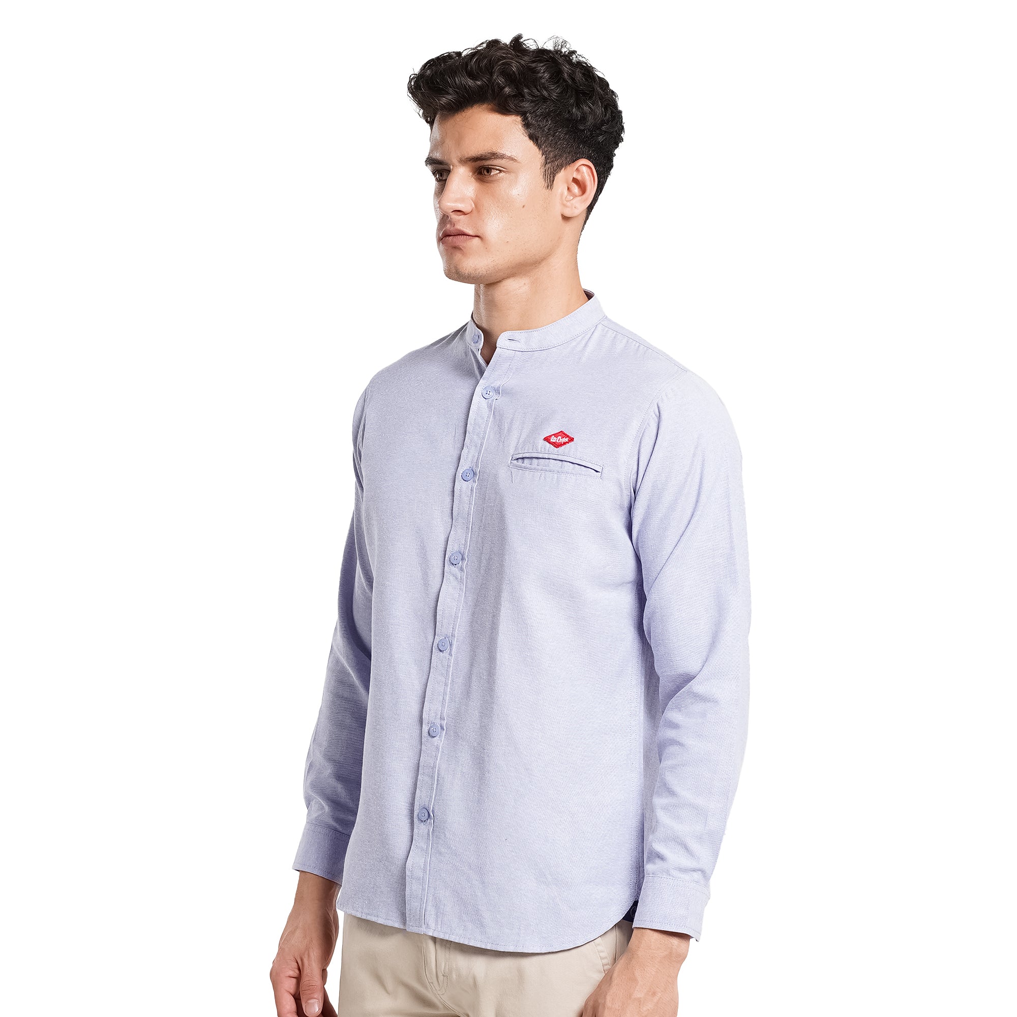 Lee Cooper Long Shirt Koko Leighton Medium Blue