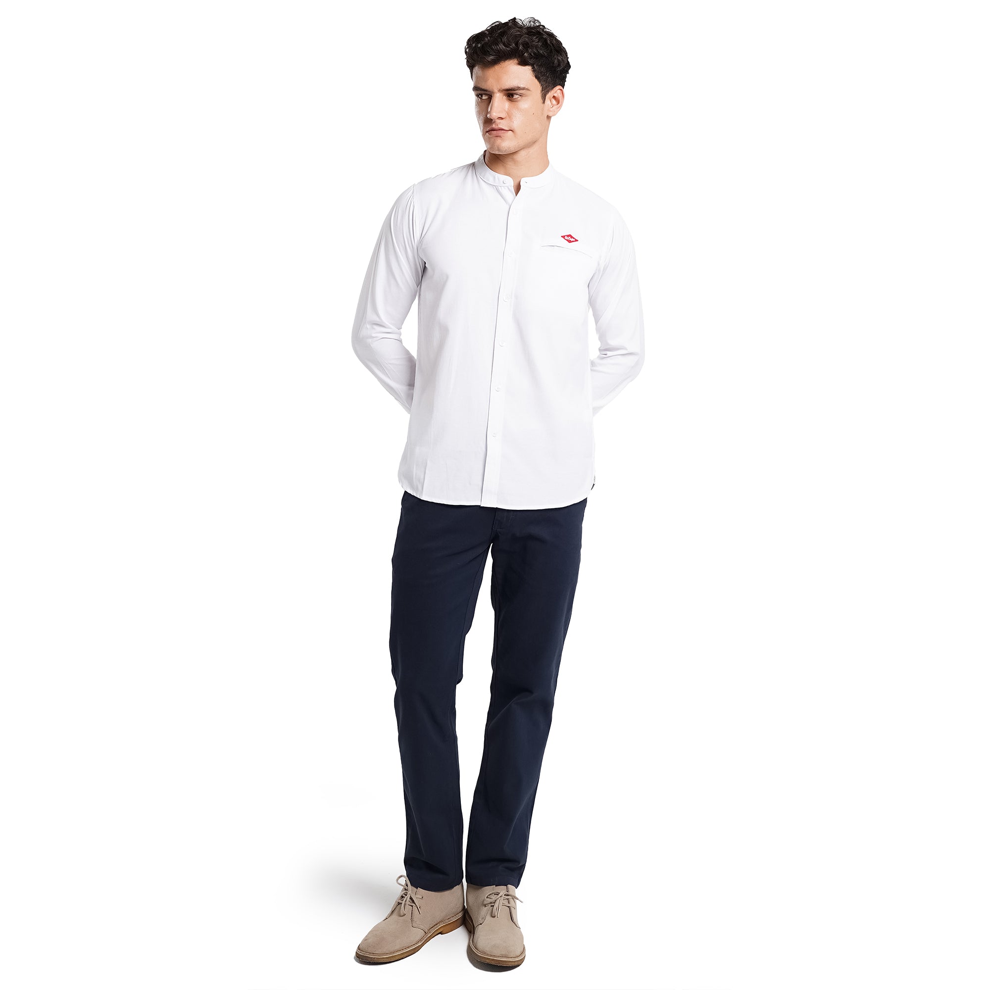 Lee Cooper Long Shirt Koko Leighton White