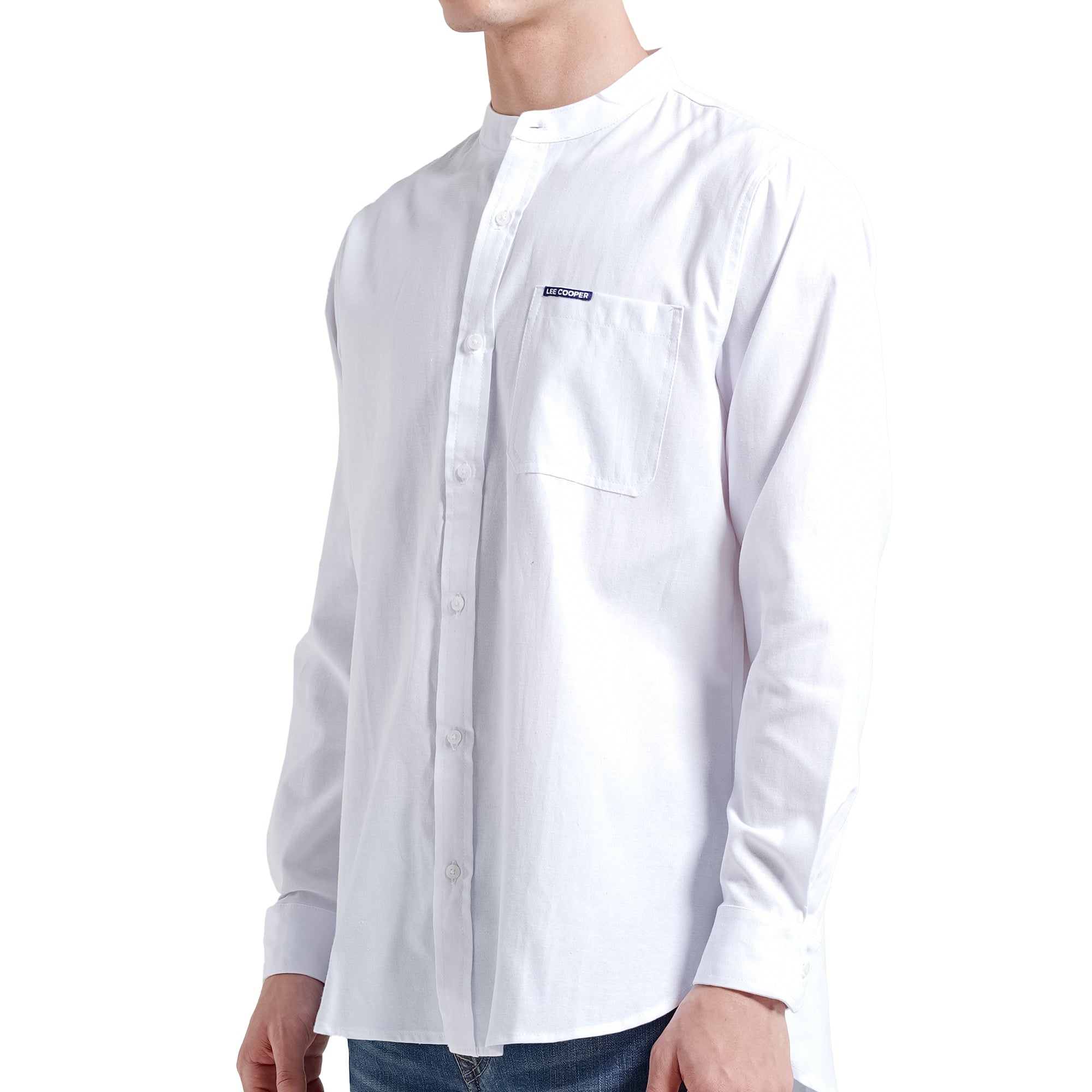 Lee Cooper Long Shirt Koko Newton White