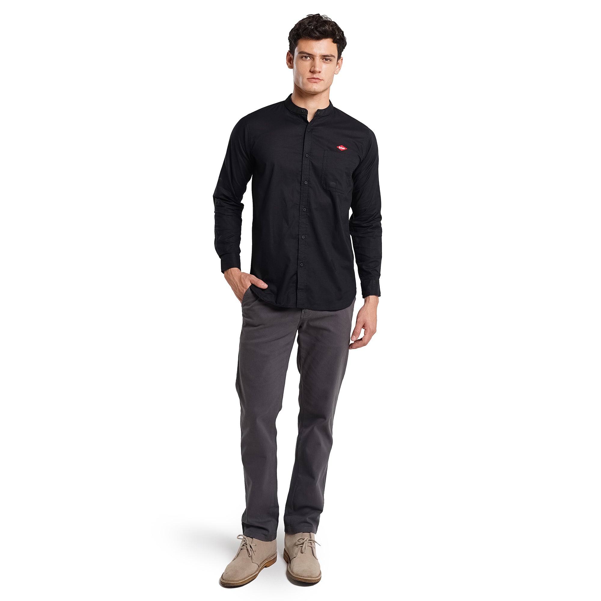 Lee Cooper Long Shirt Koko Nyle Black