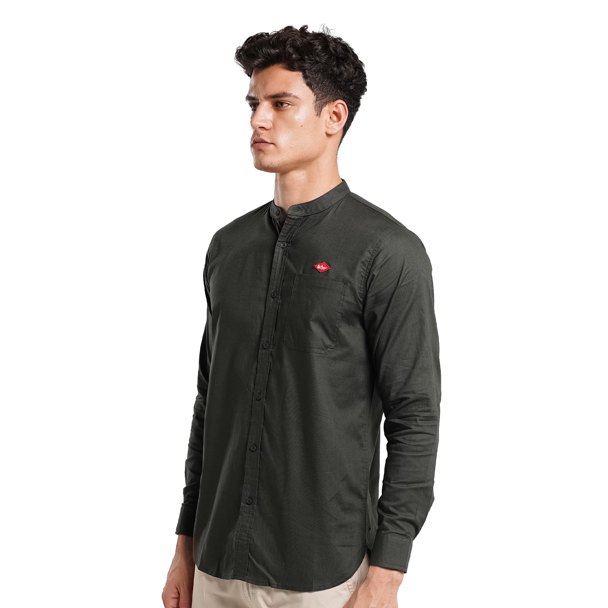 Lee Cooper Long Shirt Koko Nyle Dark Olive