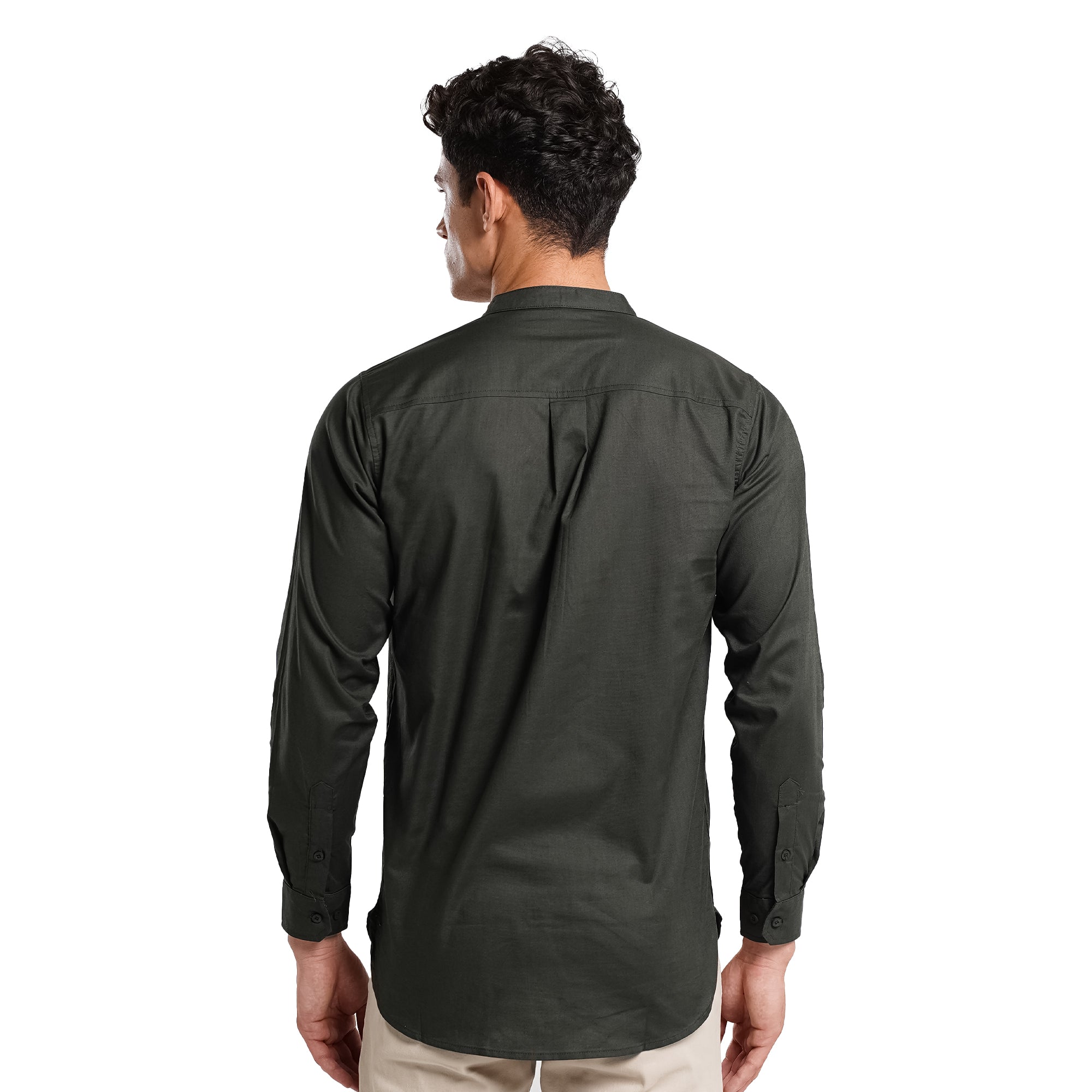 Lee Cooper Long Shirt Koko Nyle Dark Olive