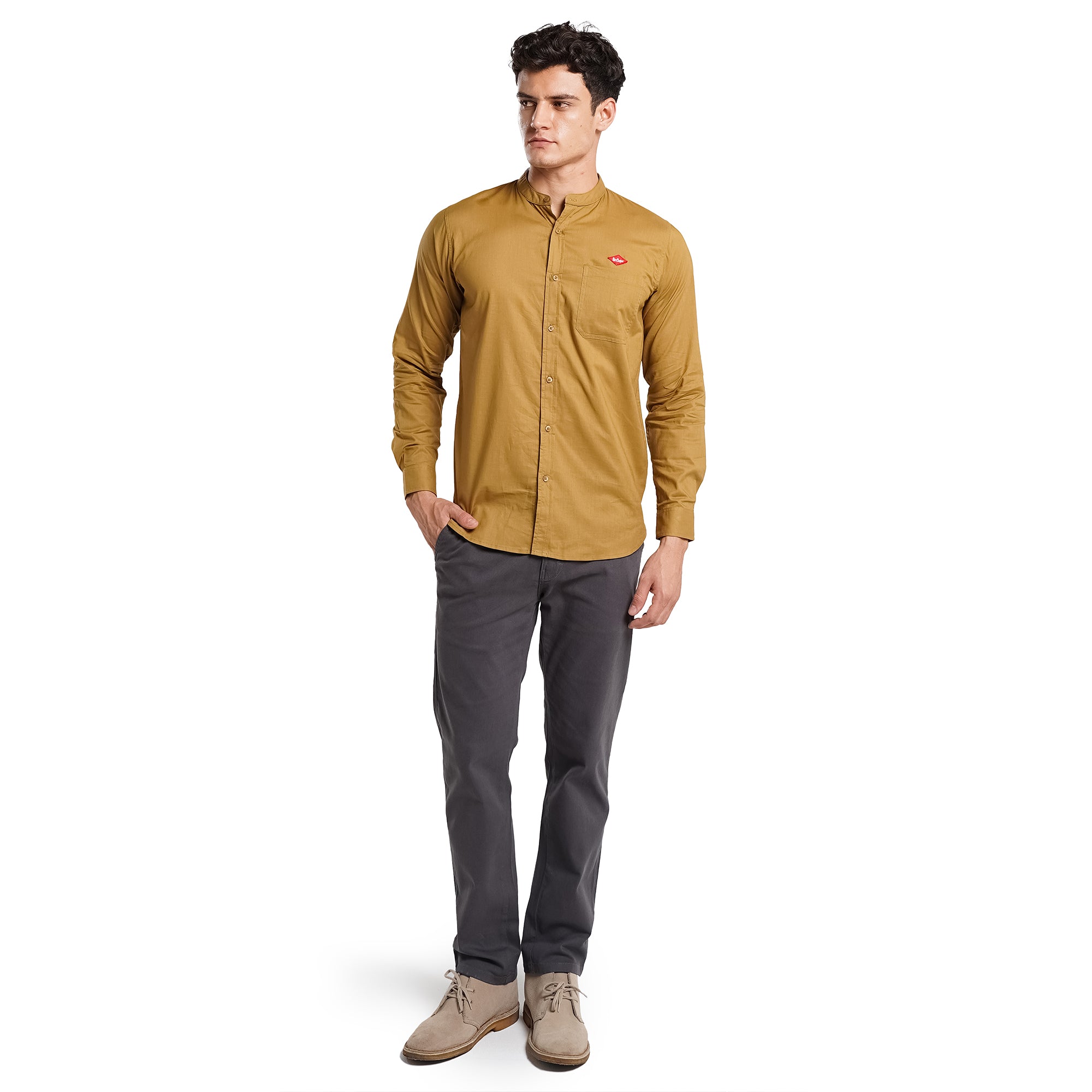 Lee Cooper Long Shirt Koko Nyle Sand