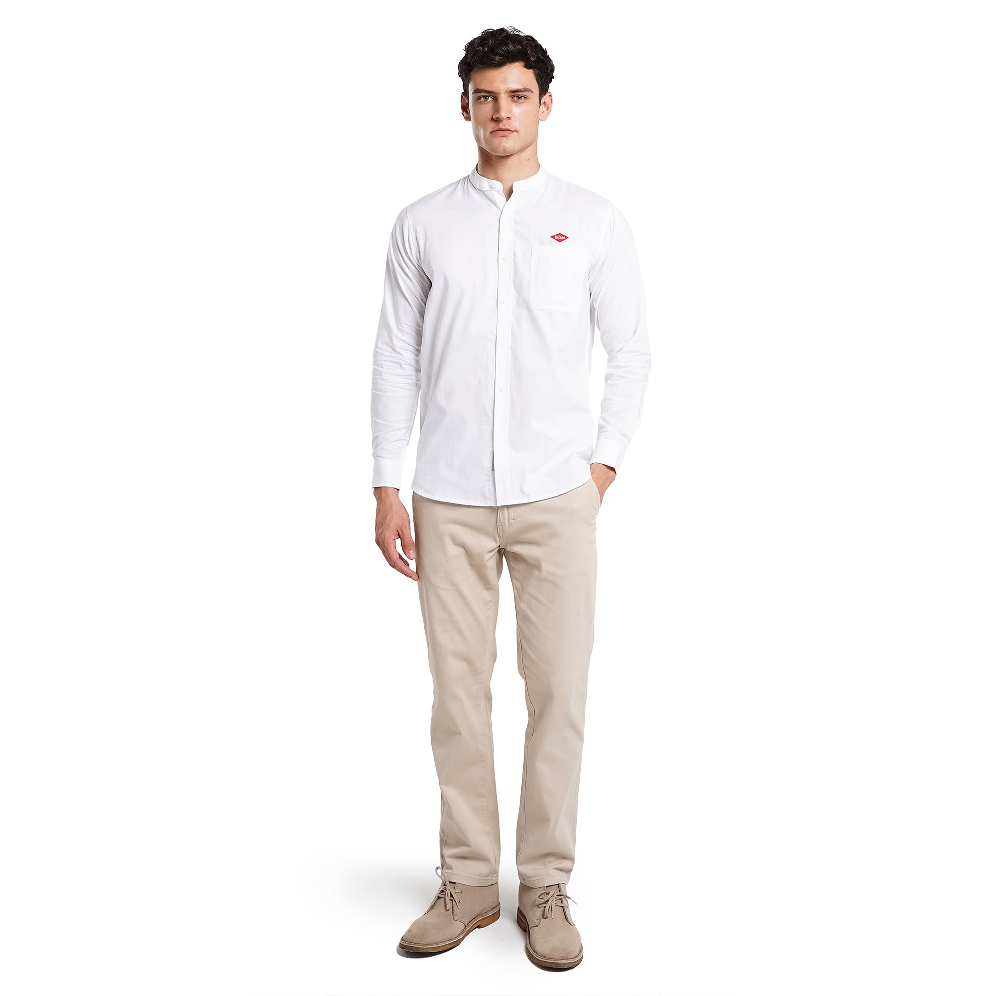 Lee Cooper Long Shirt Koko Nyle White