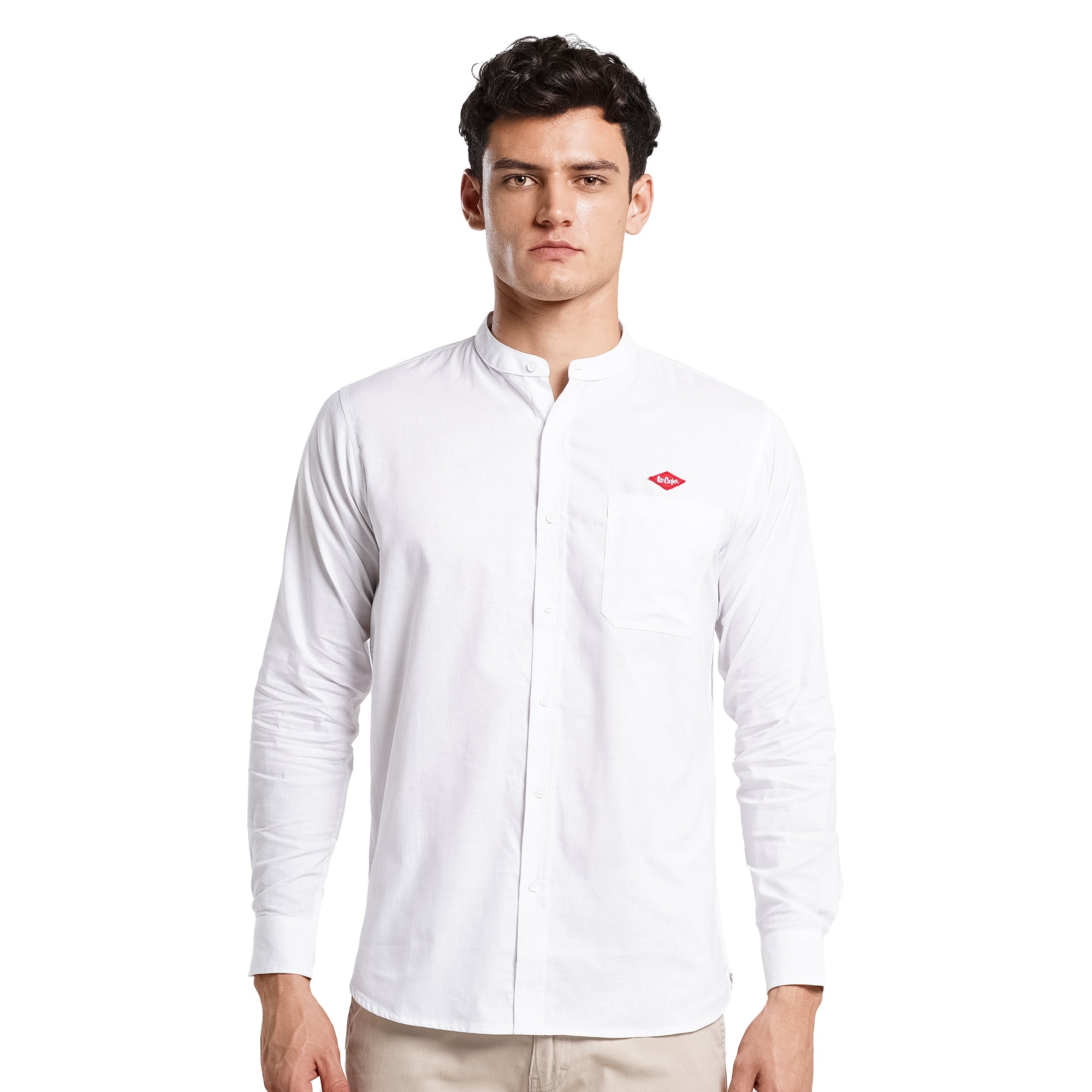 Lee Cooper Long Shirt Koko Nyle White