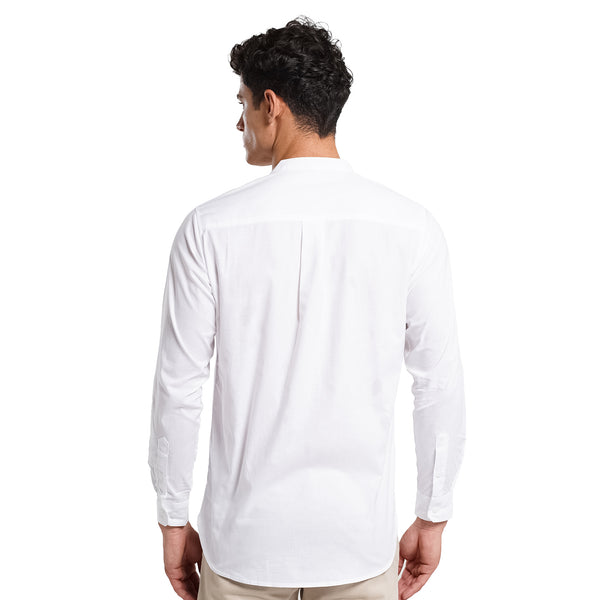 Lee Cooper Long Shirt Nyle White