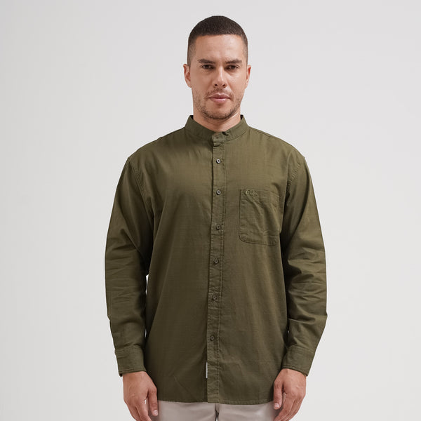 Lee Cooper Long Shirt Koko Pelham Green