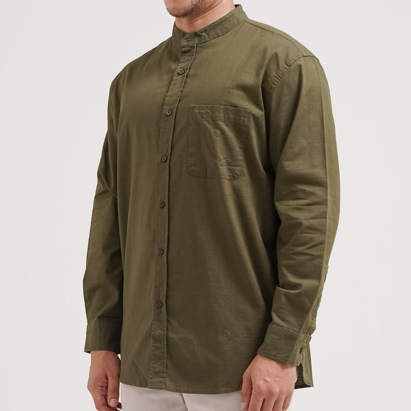 Lee Cooper Long Shirt Koko Pelham Green