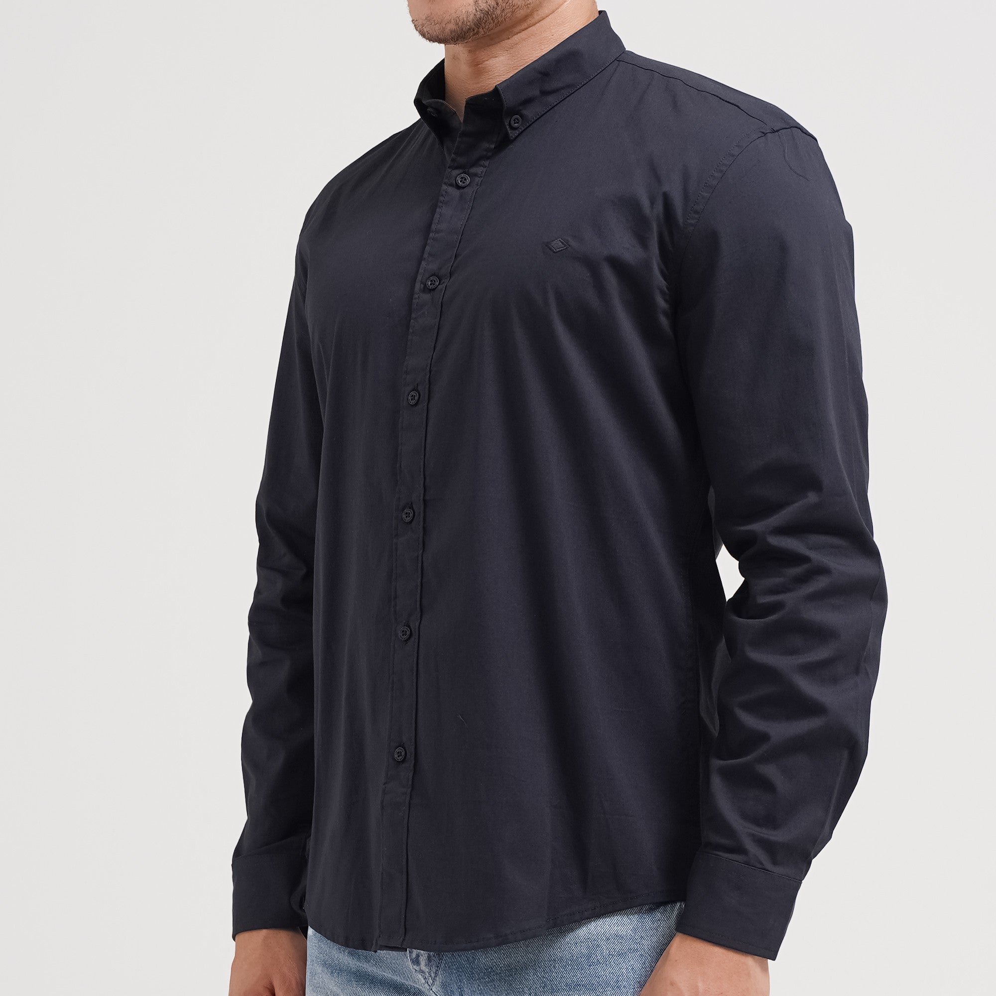 Lee Cooper Long Shirt Oswald Black