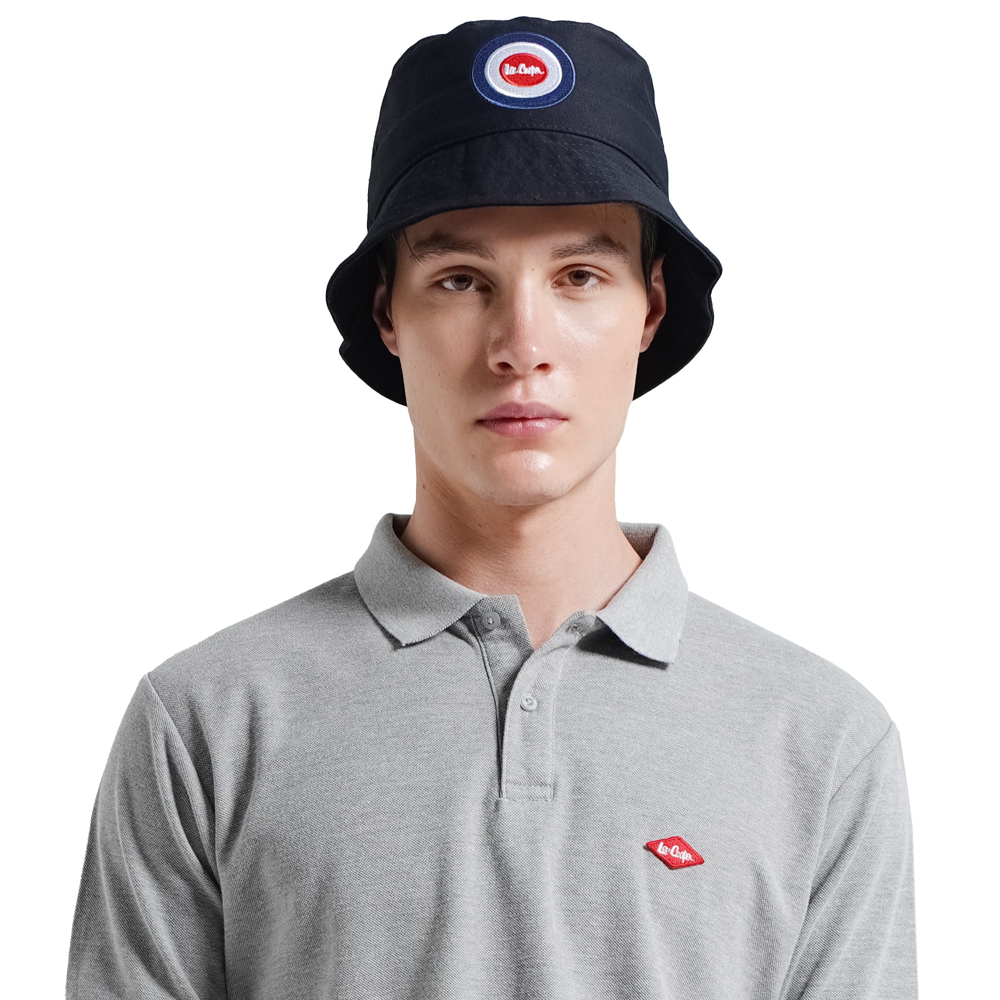 Lee Cooper Mods Bucket Hat Black
