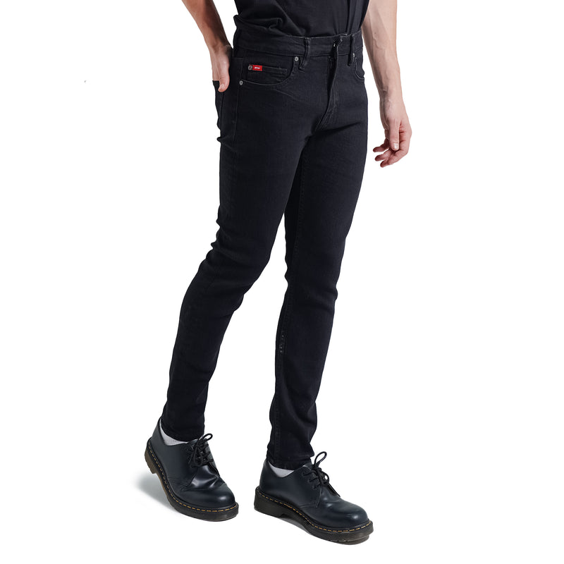 Lee Cooper Slim Fit Jeans Norris Rinse Black Arcane Medium Raw