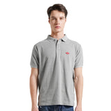 Lee Cooper Polo Shirt Logo Diamond Red Misty 71