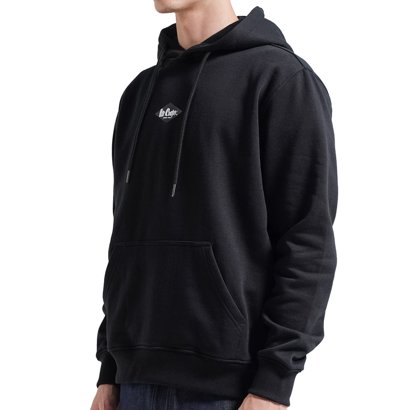 Lee Cooper Pullover Logo Diamond Black