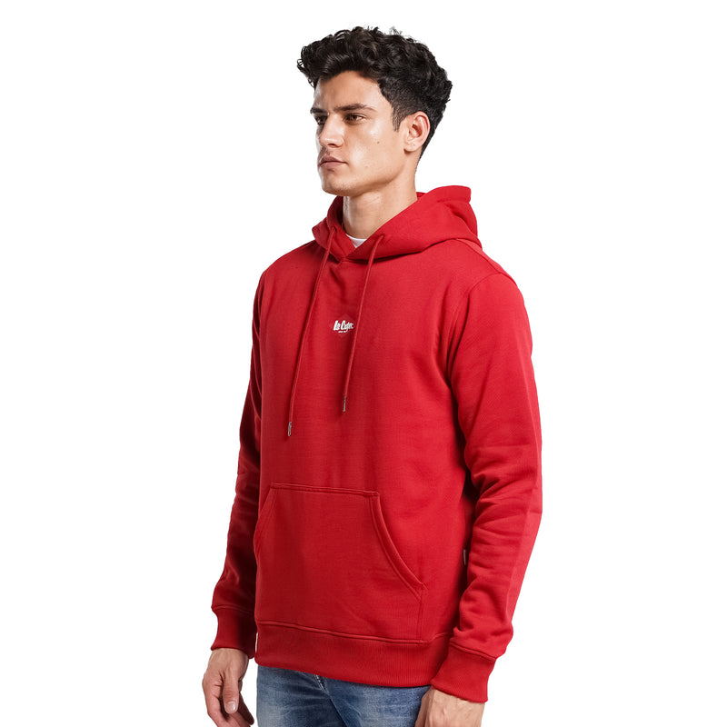 Lee Cooper Pullover Logo Diamond Red