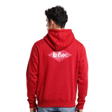 Lee Cooper Pullover Logo Diamond Red