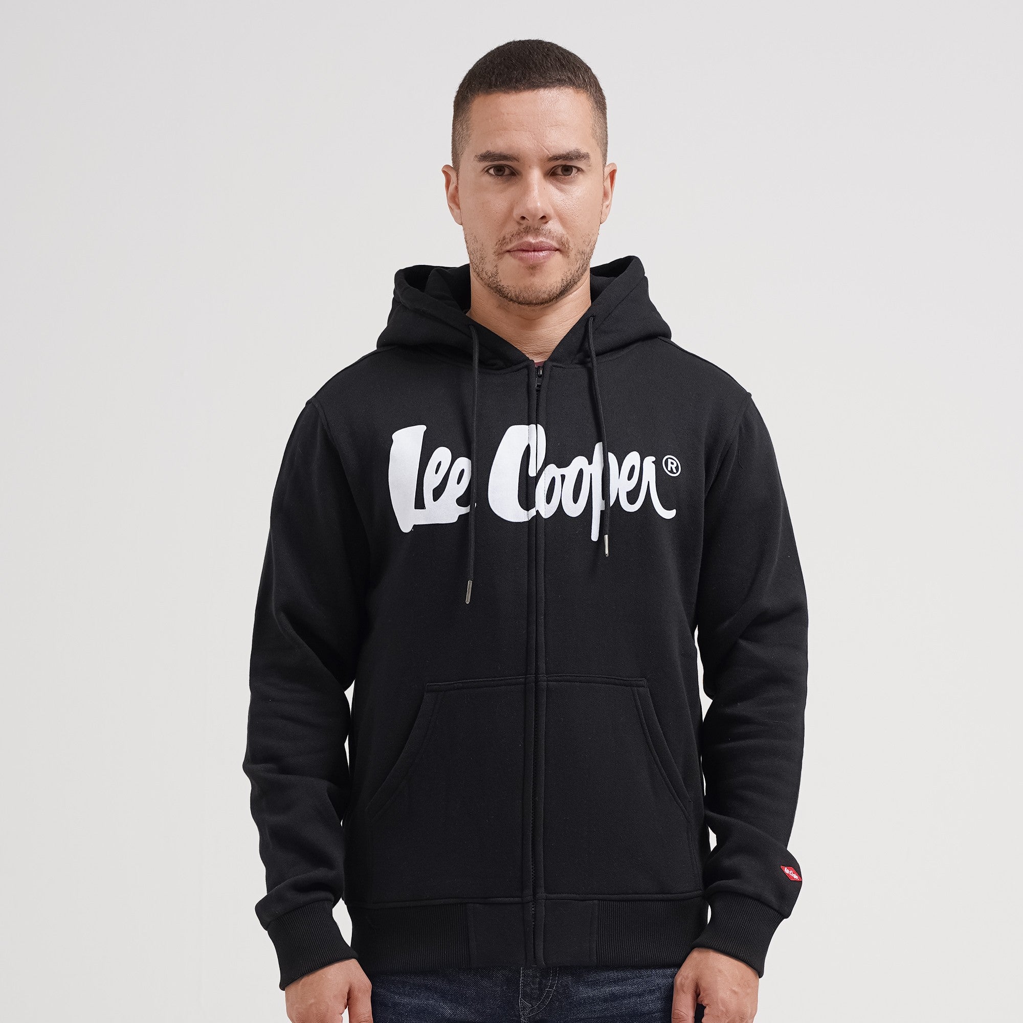 Lee Cooper Pullover Logotype Velvet Black