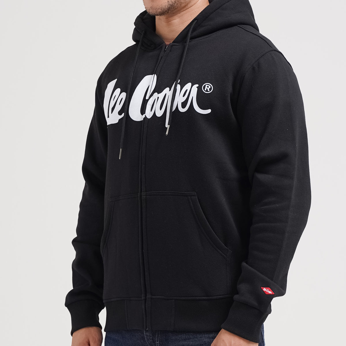 Lee Cooper Pullover Logotype Velvet Black