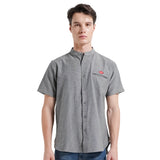 Lee Cooper Short Shirt Leighton Dark Grey