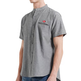 Lee Cooper Short Shirt Leighton Dark Grey