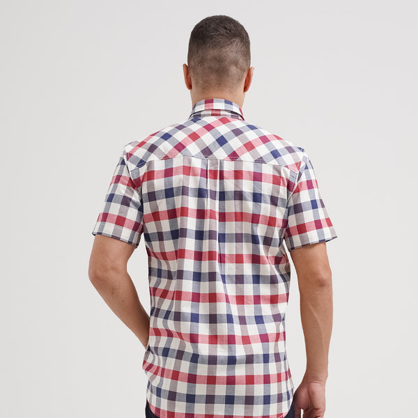 Lee Cooper Short Shirt Rudd Red White