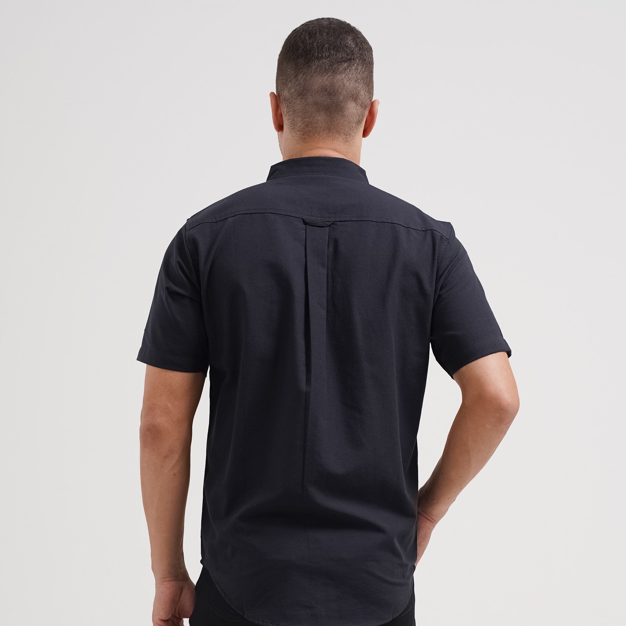 Lee Cooper Short Shirt Standford Black