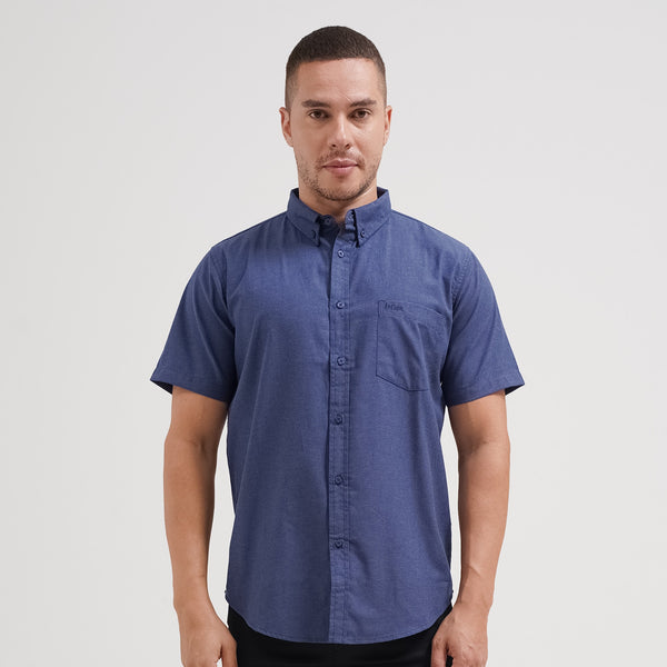 Lee Cooper Short Shirt Standford Navy