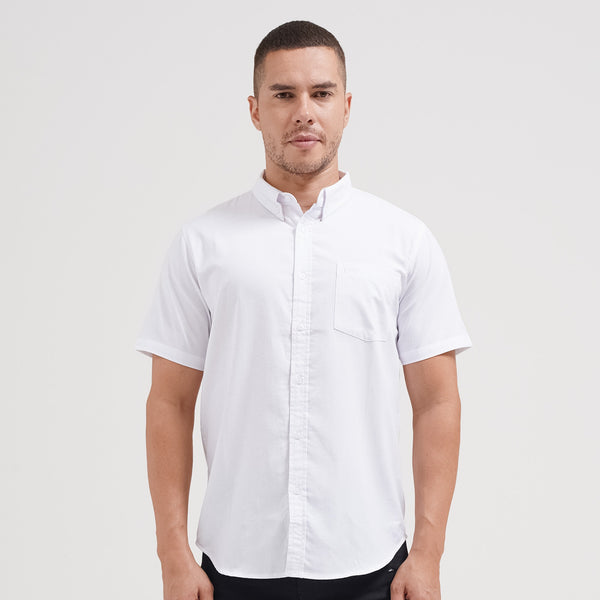 Lee Cooper Short Shirt Standford White