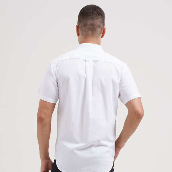 Lee Cooper Short Shirt Standford White