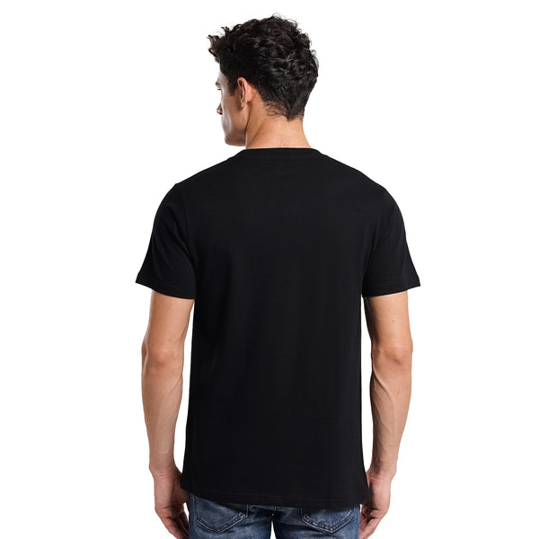 Lee Cooper T-Shirt Logotype Chrome Black