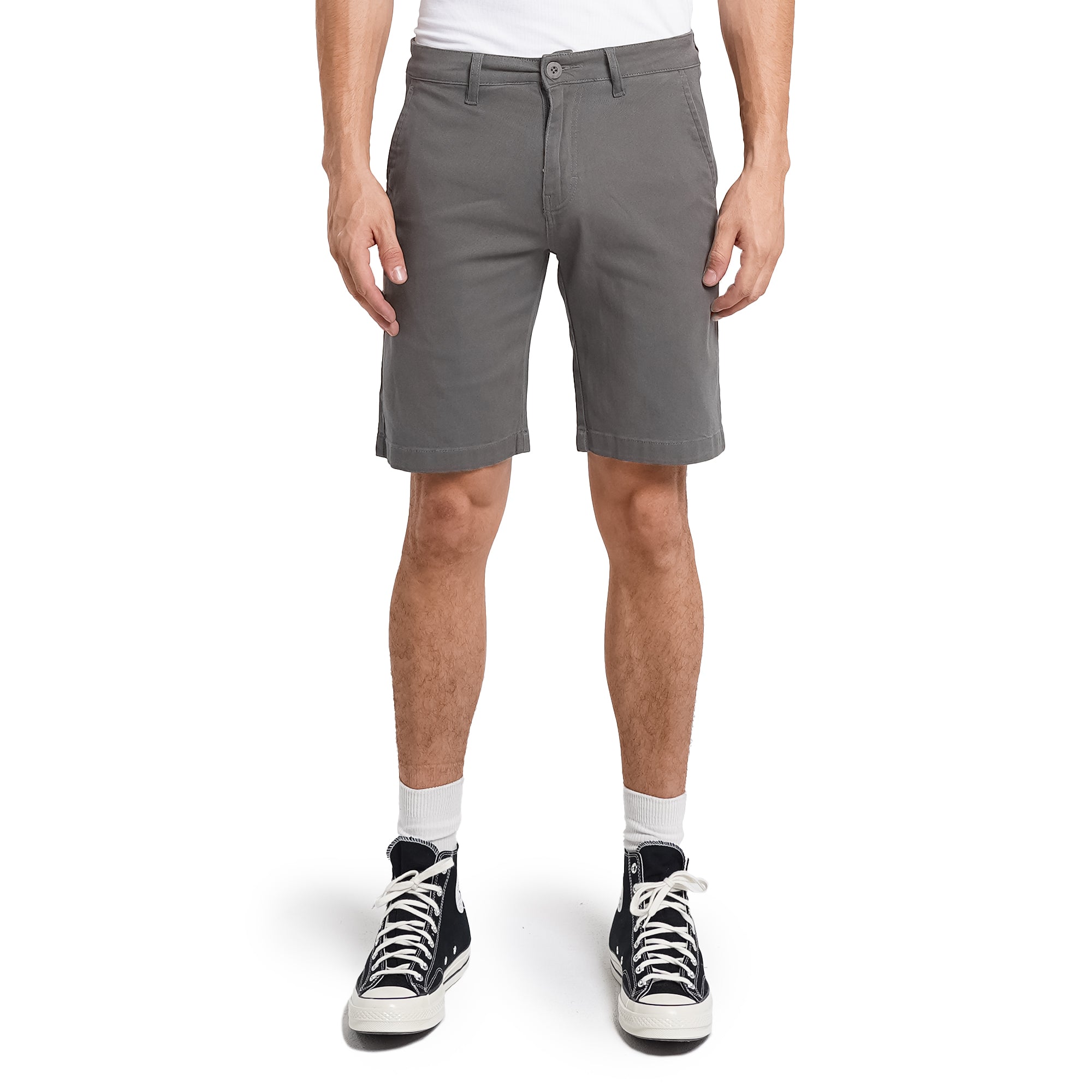 Lee Cooper Short Chino Logan Dark Grey