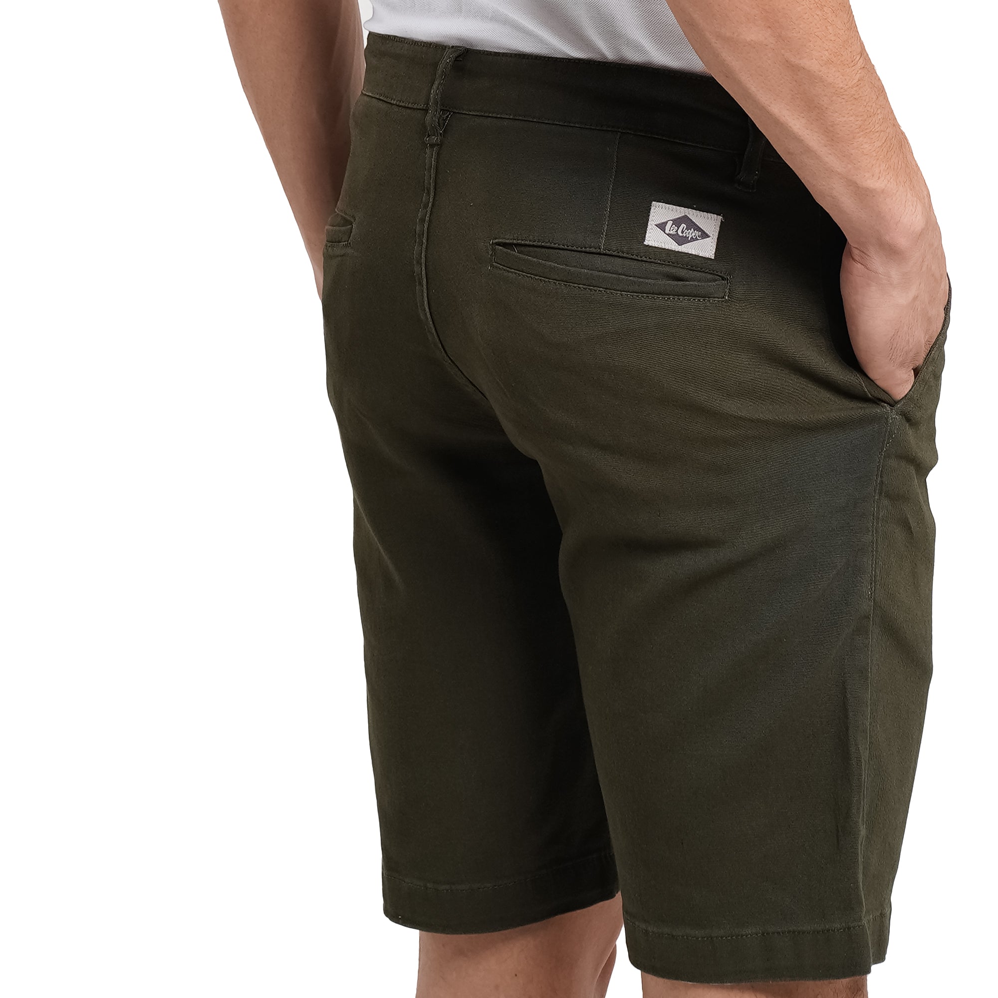Lee Cooper Short Chino Logan Olive