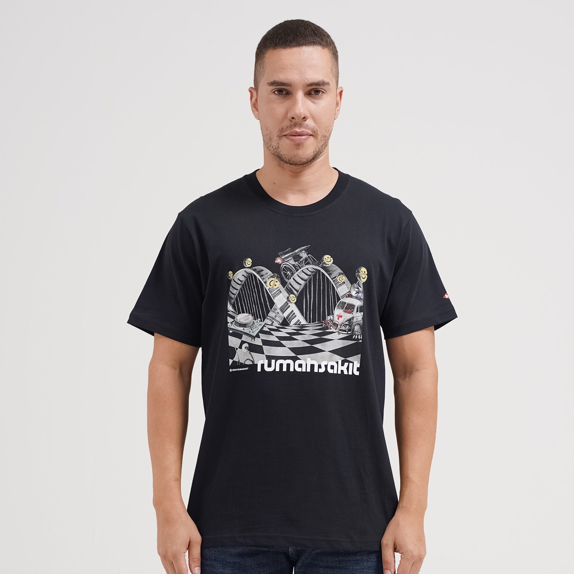 Lee Cooper X Rumah Sakit T-Shirt Black