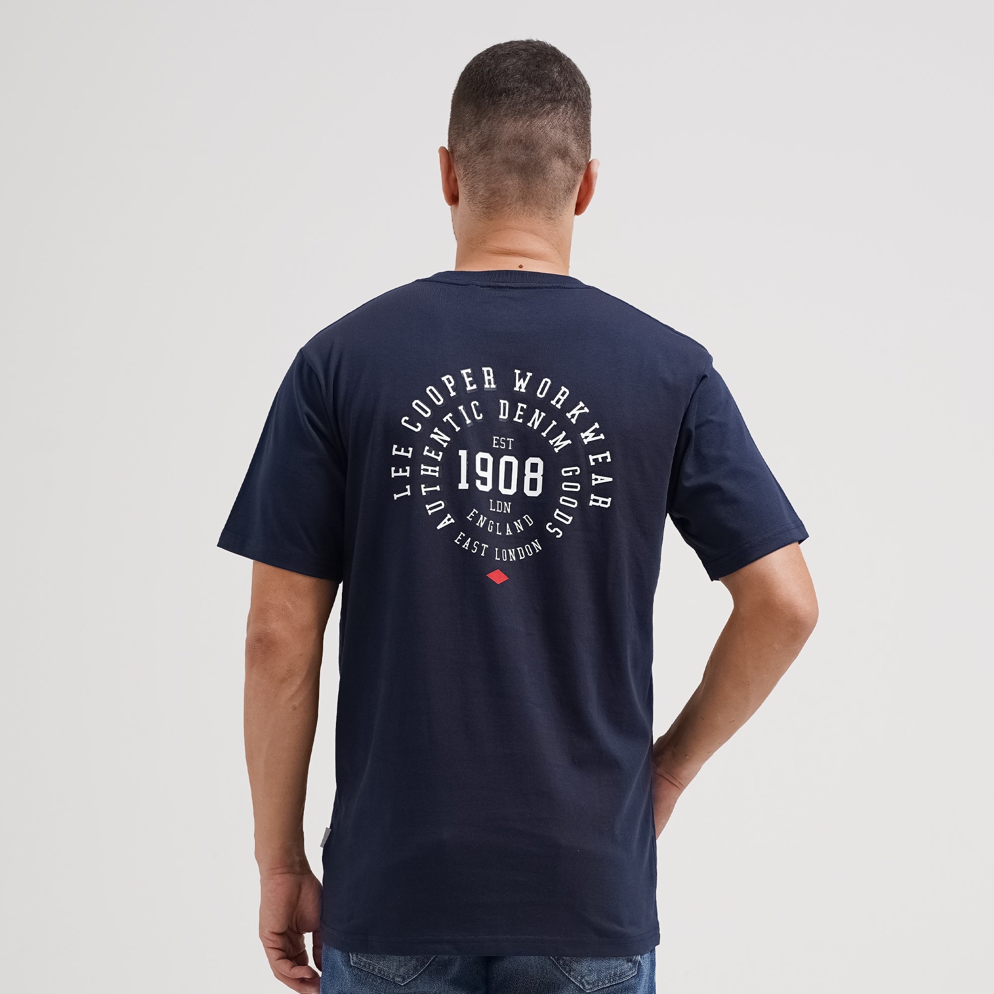 Lee Cooper T-Shirt Authentic Circle Navy