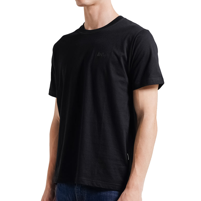 Lee Cooper T-Shirt Basic Logotype Black