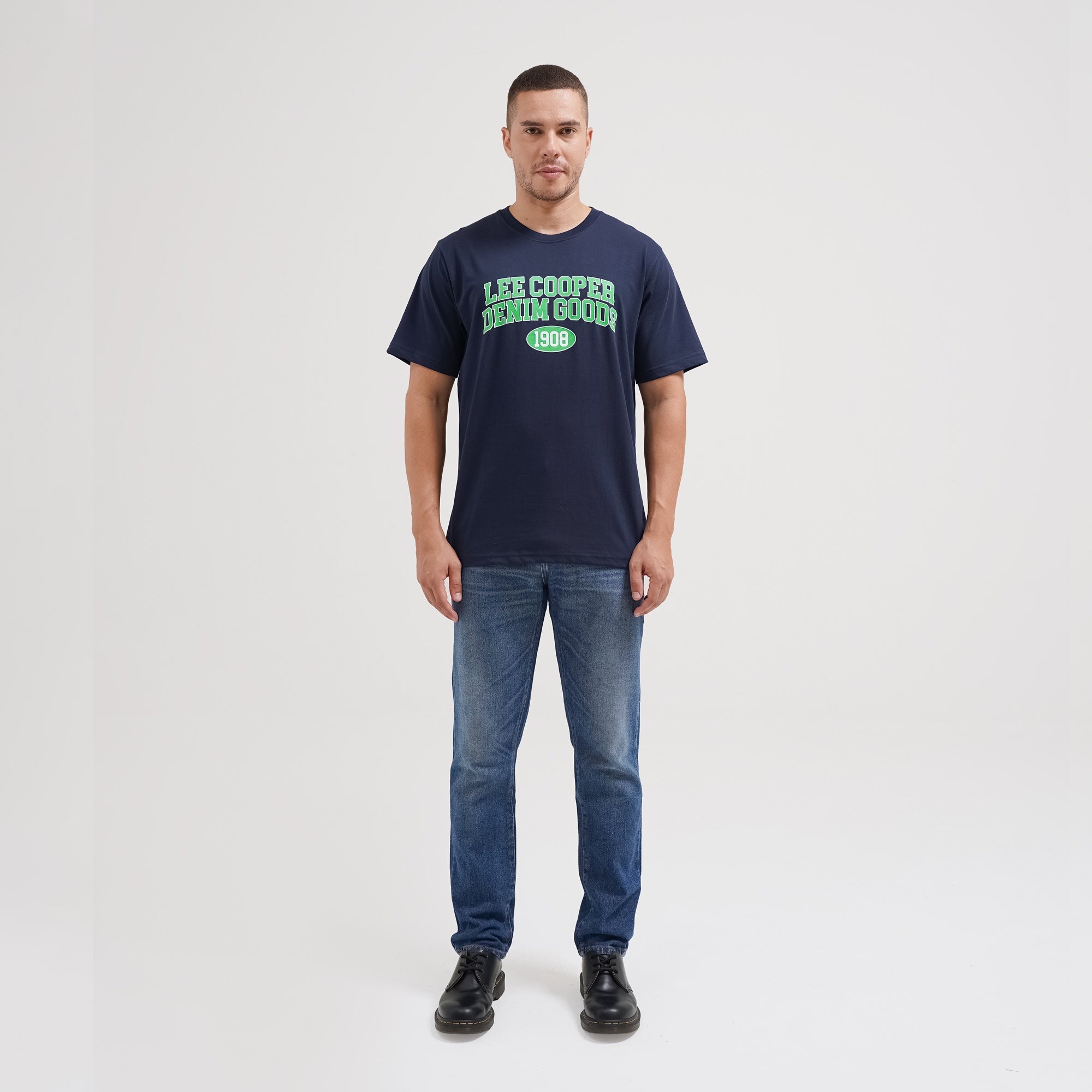 Lee Cooper T-Shirt LC College Navy