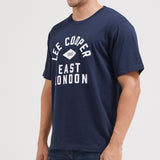 Lee Cooper T-Shirt East London Leaque Navy
