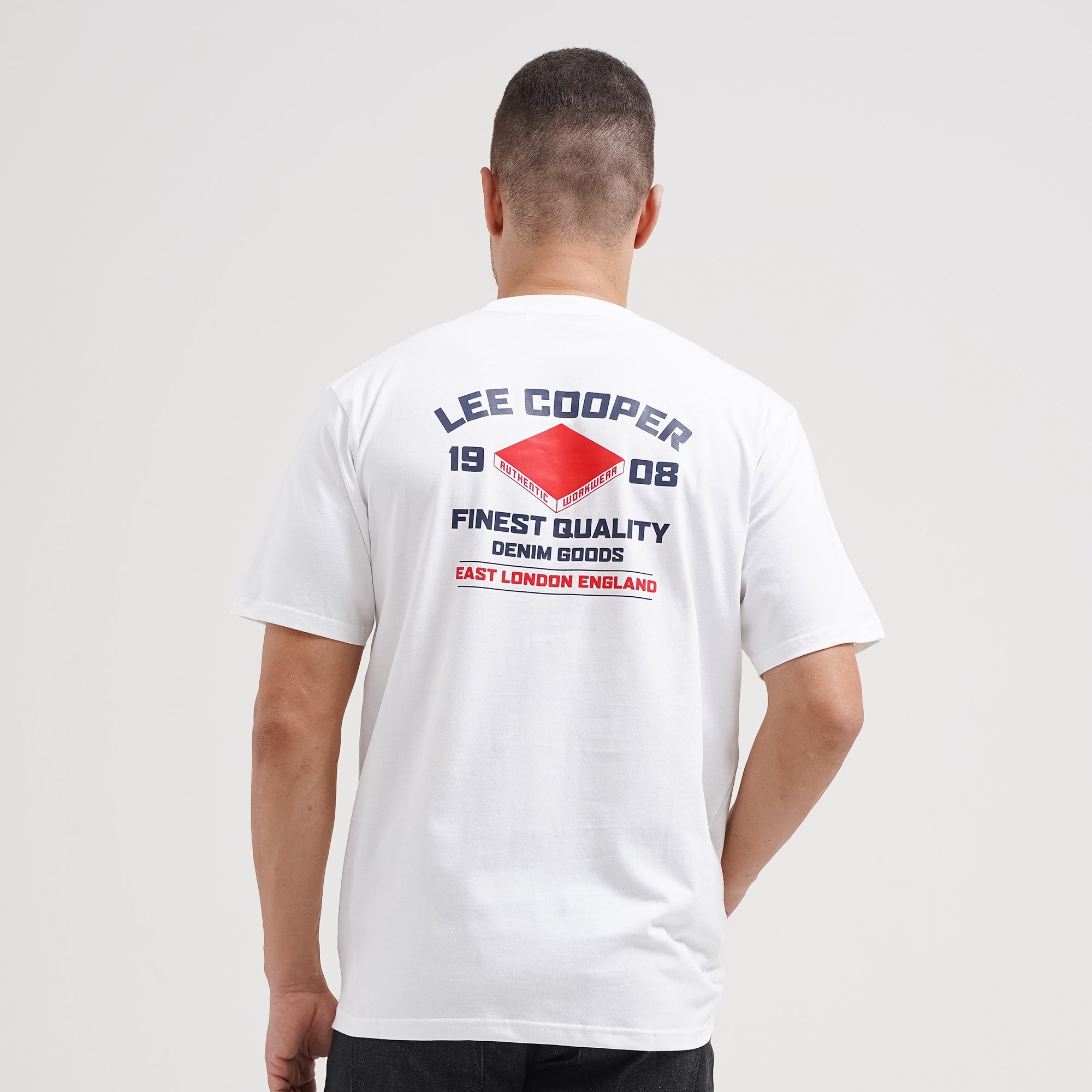 Lee Cooper T-Shirt Finest Quality White