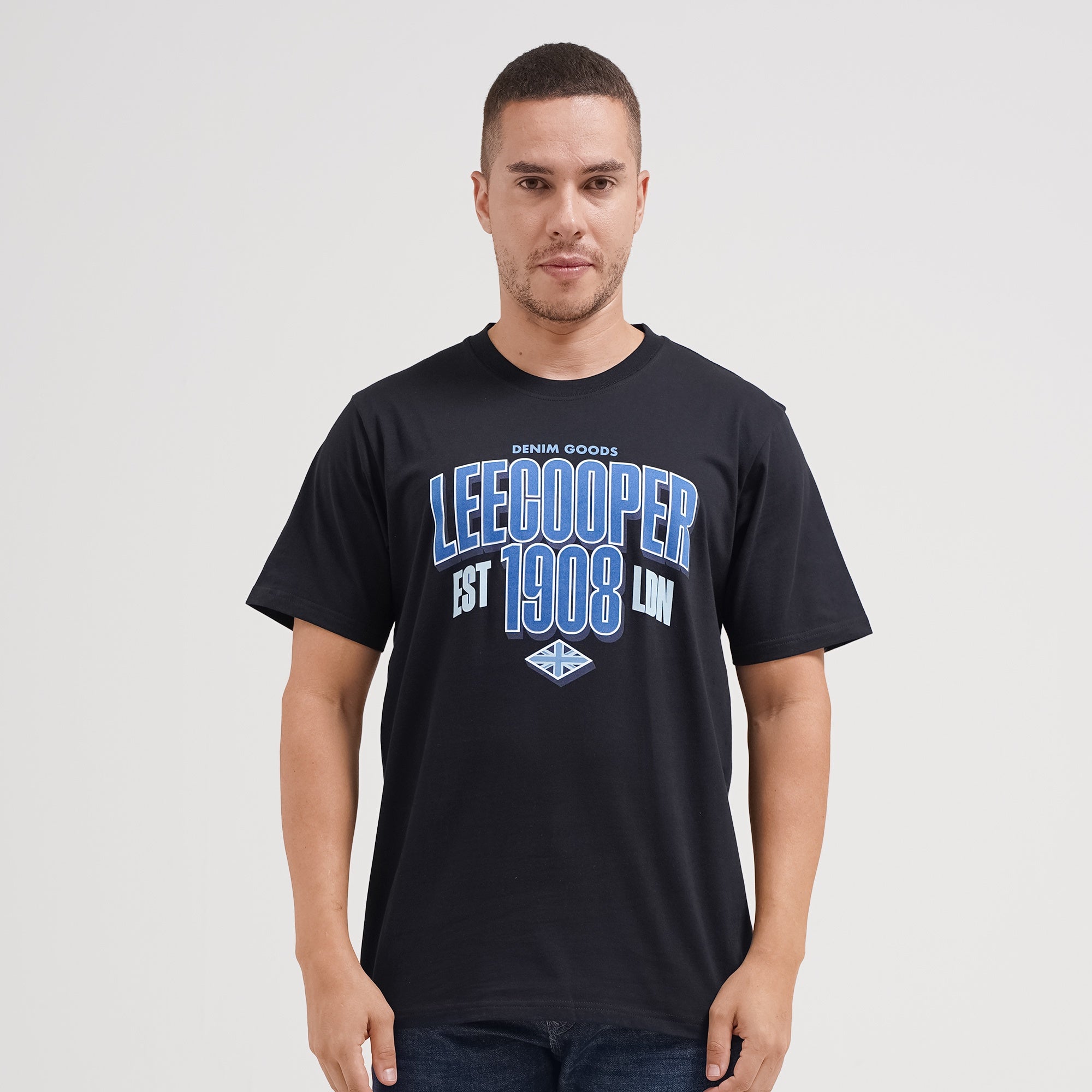 Lee Cooper T-Shirt LC College Black