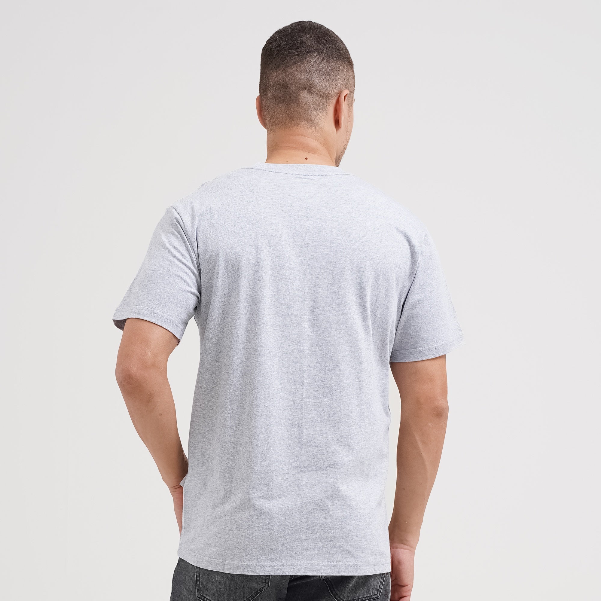 Lee Cooper T-shirt Logo Diamond Red Melange