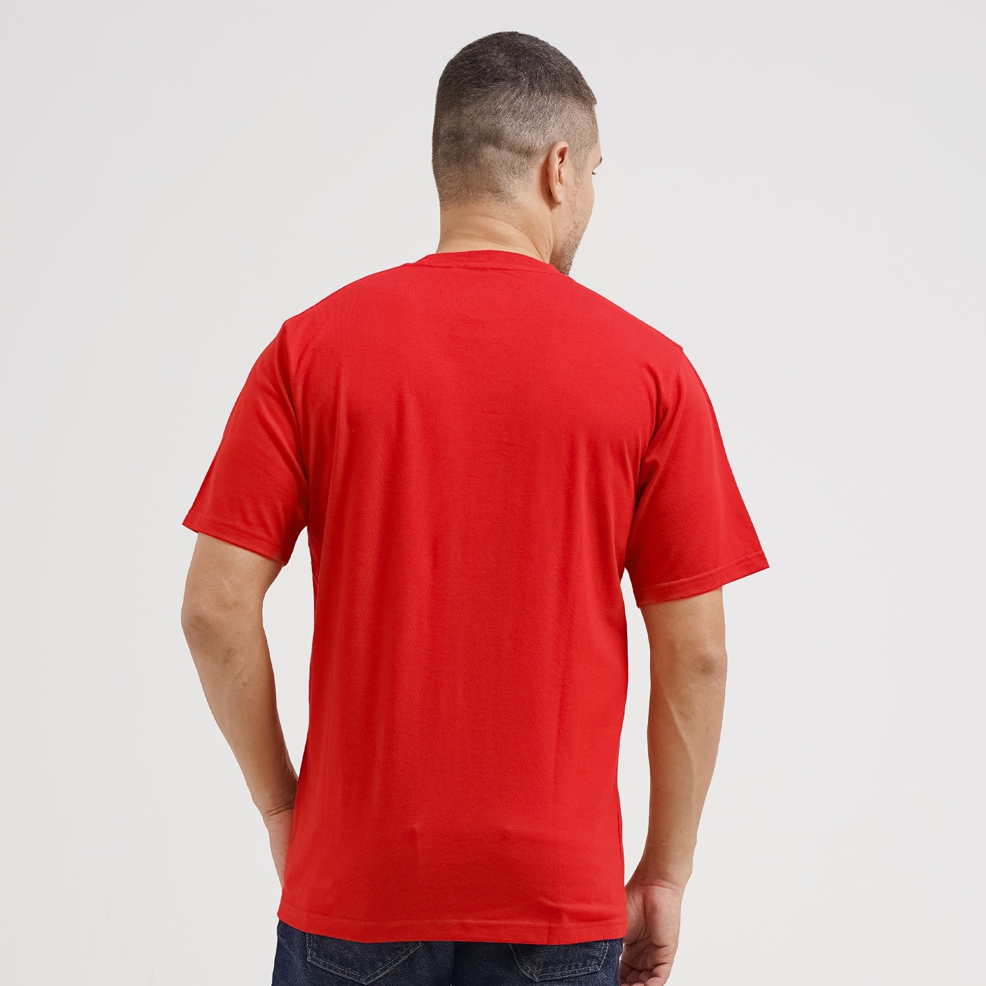 Lee Cooper T-shirt Logo Diamond White Red