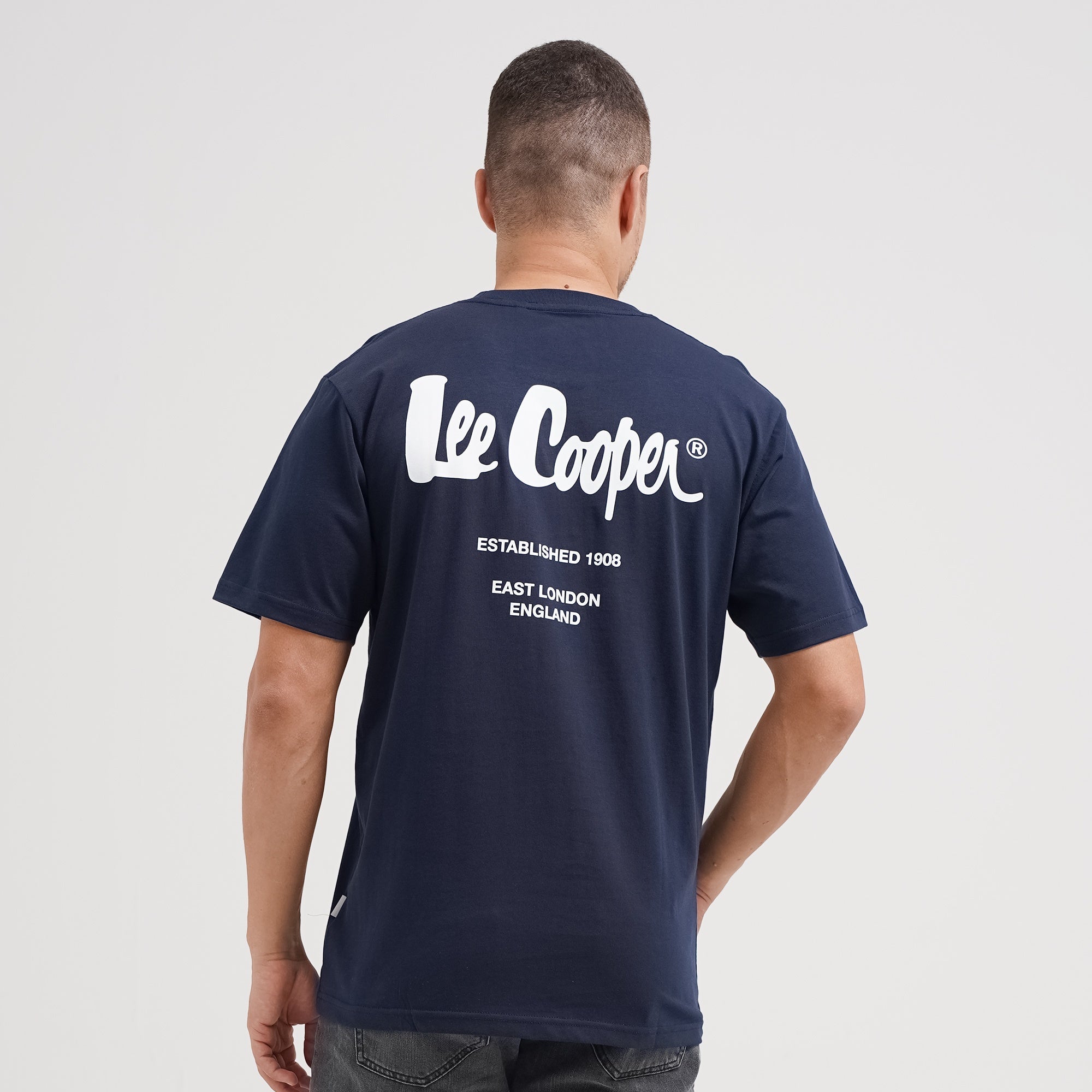 Lee Cooper T-shirt Logotype Navy TS03