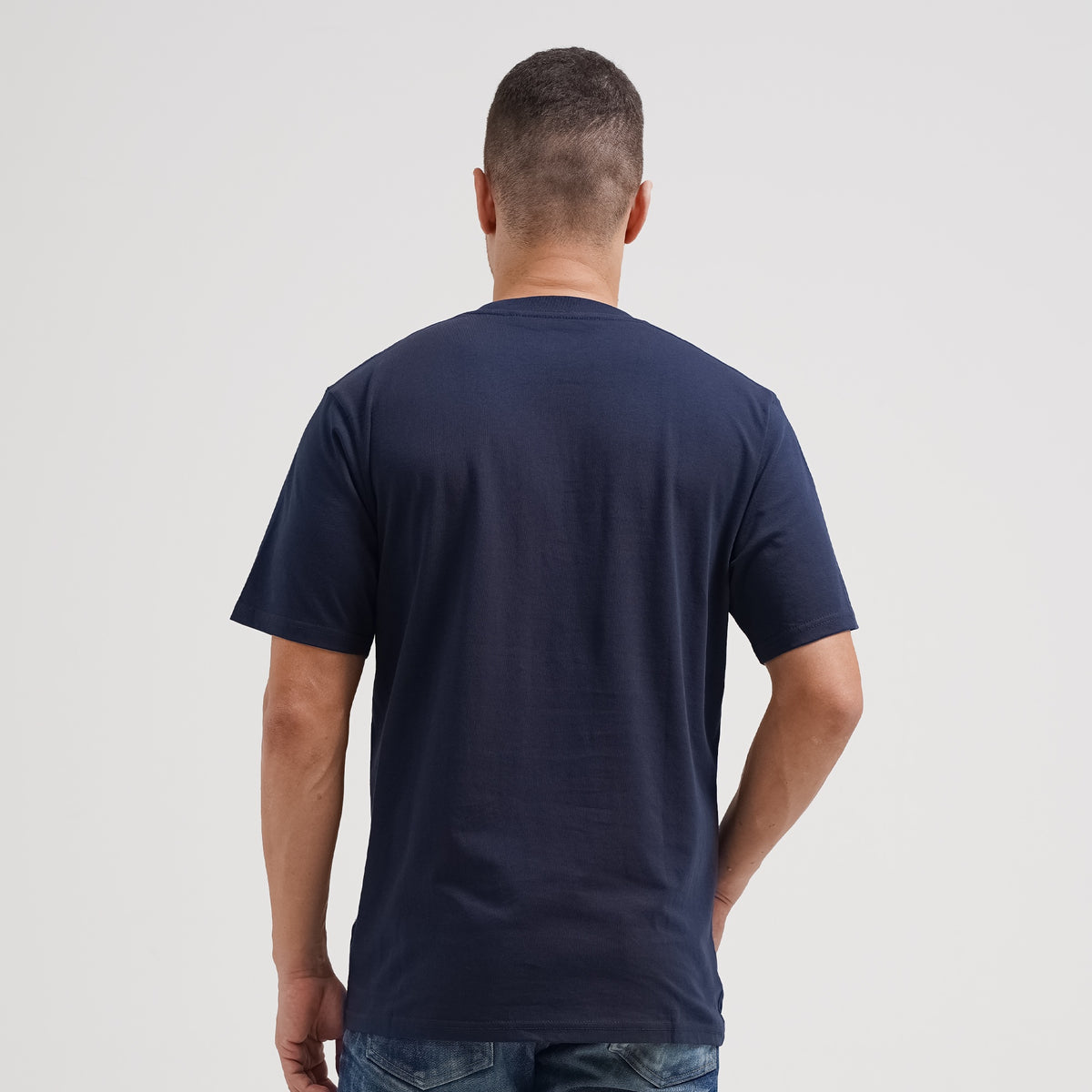 Lee Cooper T-Shirt Pocket Logotype Navy